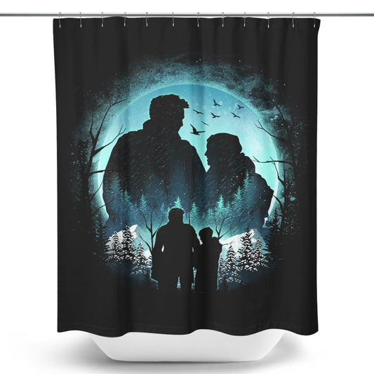 Winter Survivors - Shower Curtain