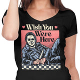 Wish You Were Here - Women's V-Neck