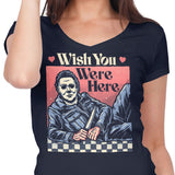 Wish You Were Here - Women's V-Neck
