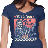 Wish You Were Here - Women's V-Neck