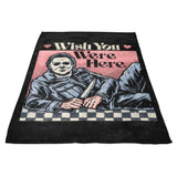 Wish You Were Here - Fleece Blanket