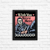 Wish You Were Here - Posters & Prints