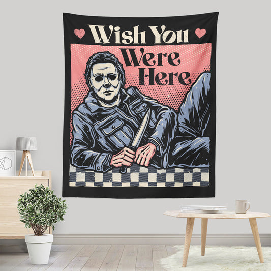 Wish You Were Here - Wall Tapestry