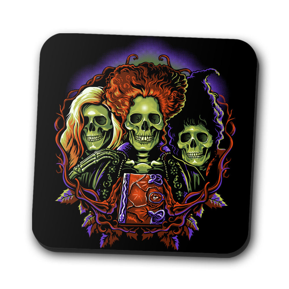 Witches Skulls - Coasters