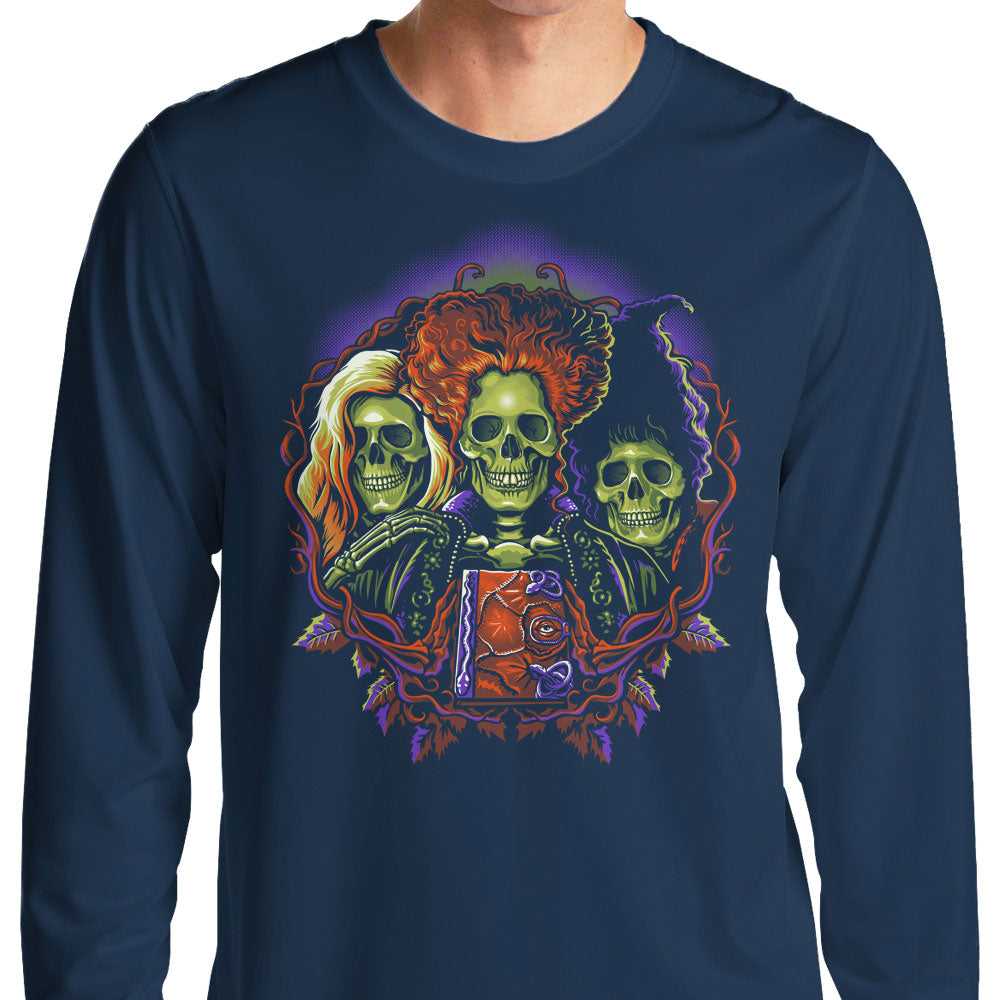 Witches Skulls - Long Sleeve T-Shirt