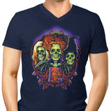 Witches Skulls - Men's V-Neck