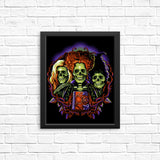 Witches Skulls - Posters & Prints