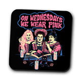 Witches Wear Pink - Coasters