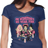 Witches Wear Pink - Women's V-Neck