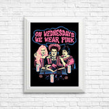 Witches Wear Pink - Posters & Prints