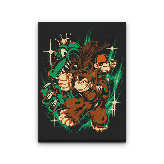 With a Punch Like That - Canvas Print