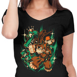 With a Punch Like That - Women's V-Neck