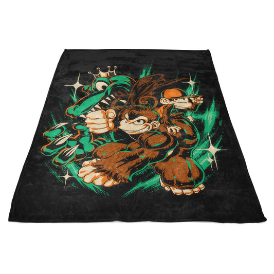 With a Punch Like That - Fleece Blanket