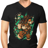 With a Punch Like That - Men's V-Neck