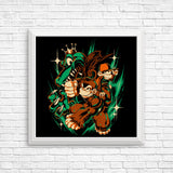With a Punch Like That - Posters & Prints