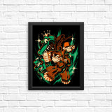 With a Punch Like That - Posters & Prints