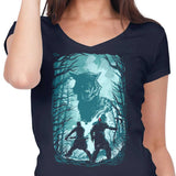 Wolves and Gods - Women's V-Neck