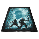 Wolves and Gods - Fleece Blanket