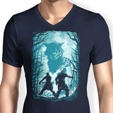 Wolves and Gods - Men's V-Neck