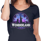 Wonderland Park - Women's V-Neck