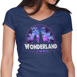 Wonderland Park - Women's V-Neck