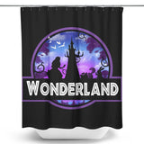 Wonderland Park - Shower Curtain