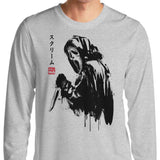 Woodsboro Killer Sumi-e - Long Sleeve T-Shirt