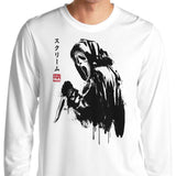 Woodsboro Killer Sumi-e - Long Sleeve T-Shirt