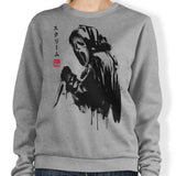 Woodsboro Killer Sumi-e - Sweatshirt