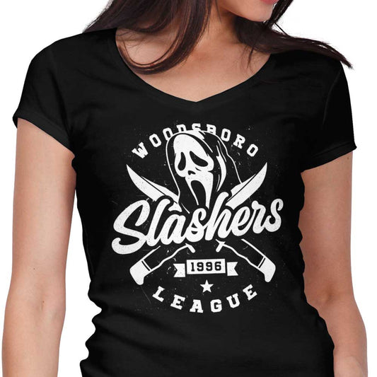 Woodsboro Slashers - Women's V-Neck