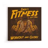 Workout and Glory - Canvas Print