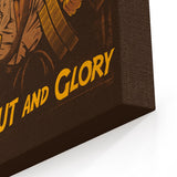 Workout and Glory - Canvas Print