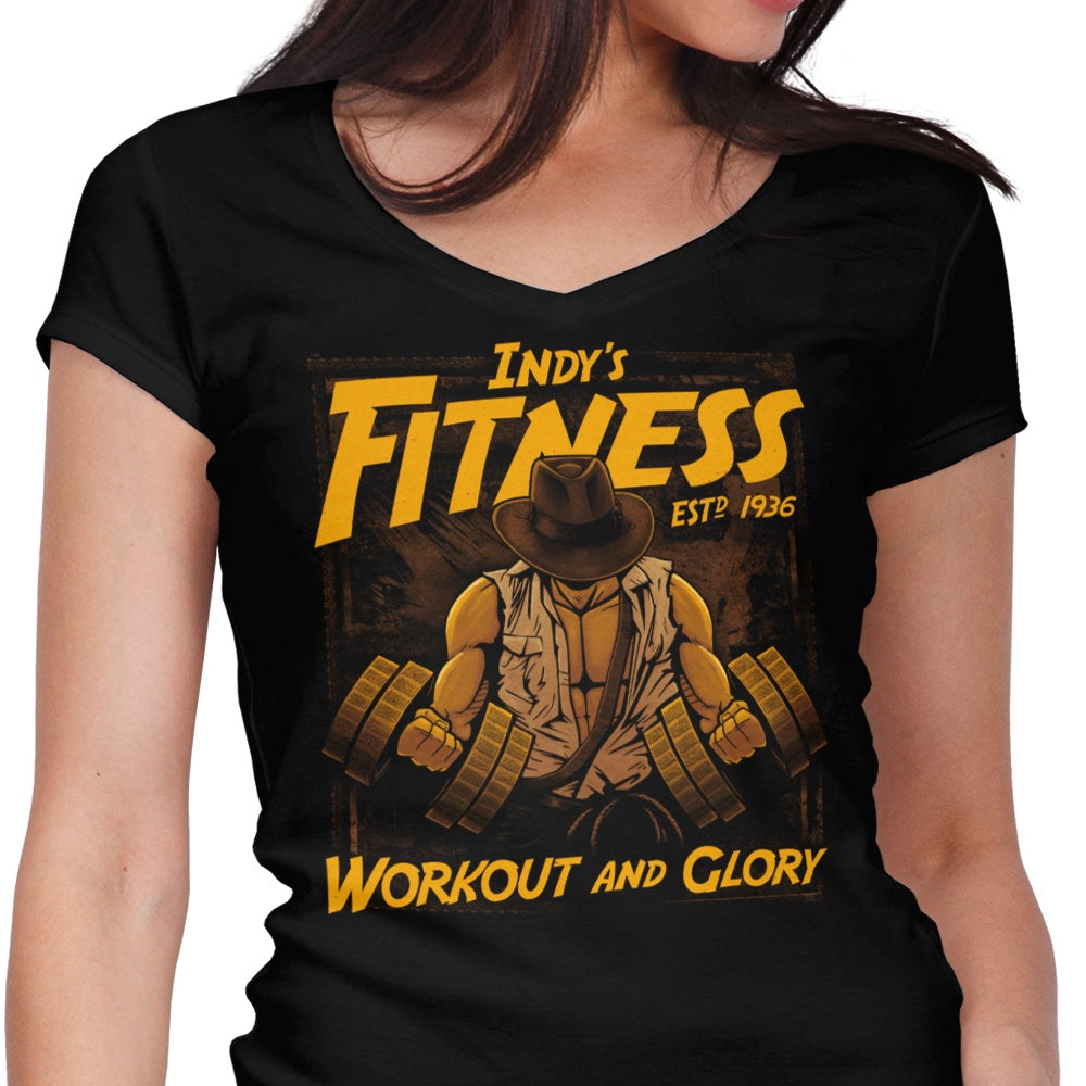 Workout and Glory - Women's V-Neck