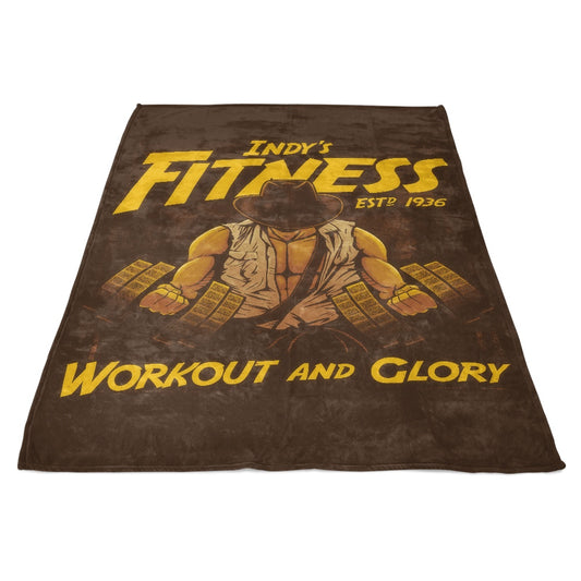 Workout and Glory - Fleece Blanket
