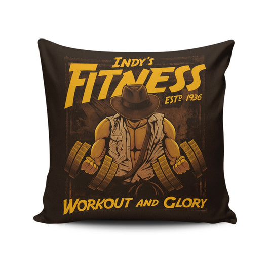 Workout and Glory - Throw Pillow