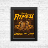 Workout and Glory - Posters & Prints