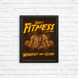 Workout and Glory - Posters & Prints