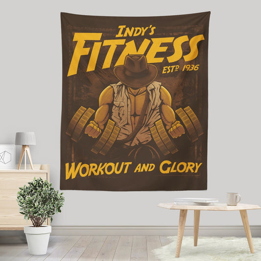 Workout and Glory - Wall Tapestry
