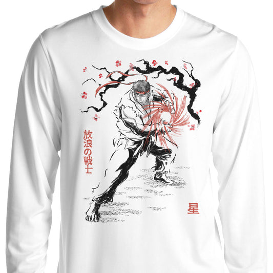 World Warrior Sumi-e - Long Sleeve T-Shirt
