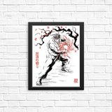 World Warrior Sumi-e - Posters & Prints