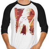 Wrath of Mustafar - 3/4 Sleeve Raglan T-Shirt