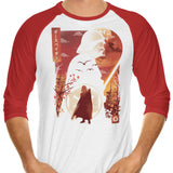 Wrath of Mustafar - 3/4 Sleeve Raglan T-Shirt