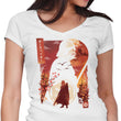 Wrath of Mustafar - Women's V-Neck