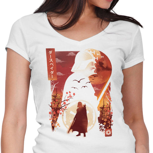 Wrath of Mustafar - Women's V-Neck