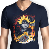 Wreck It Kong - Men's V-Neck