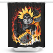 Wreck It Kong - Shower Curtain
