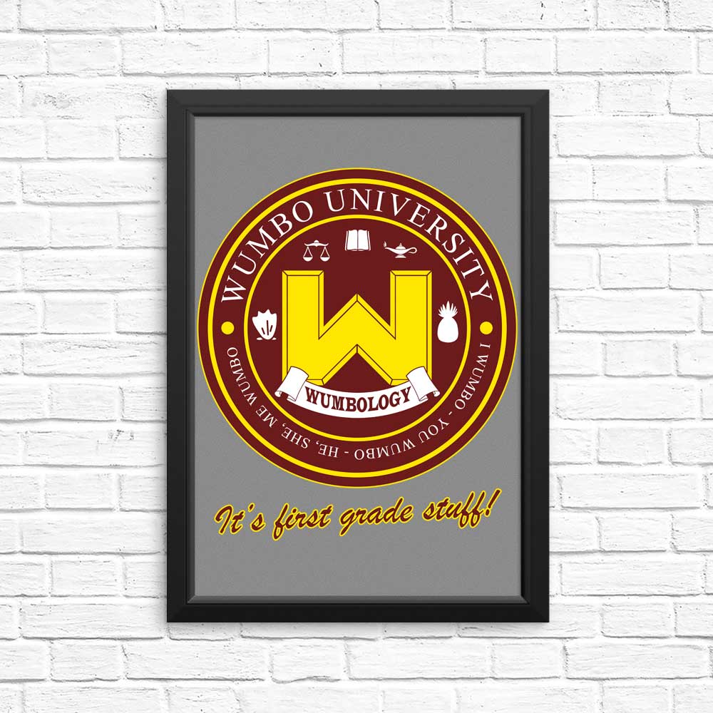 Wumbo University - Posters & Prints