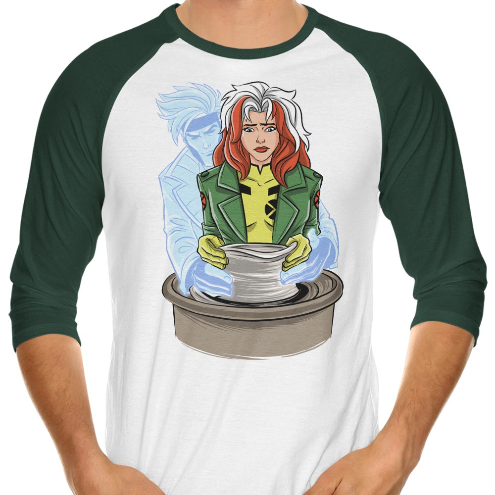 X-Ghost - 3/4 Sleeve Raglan T-Shirt