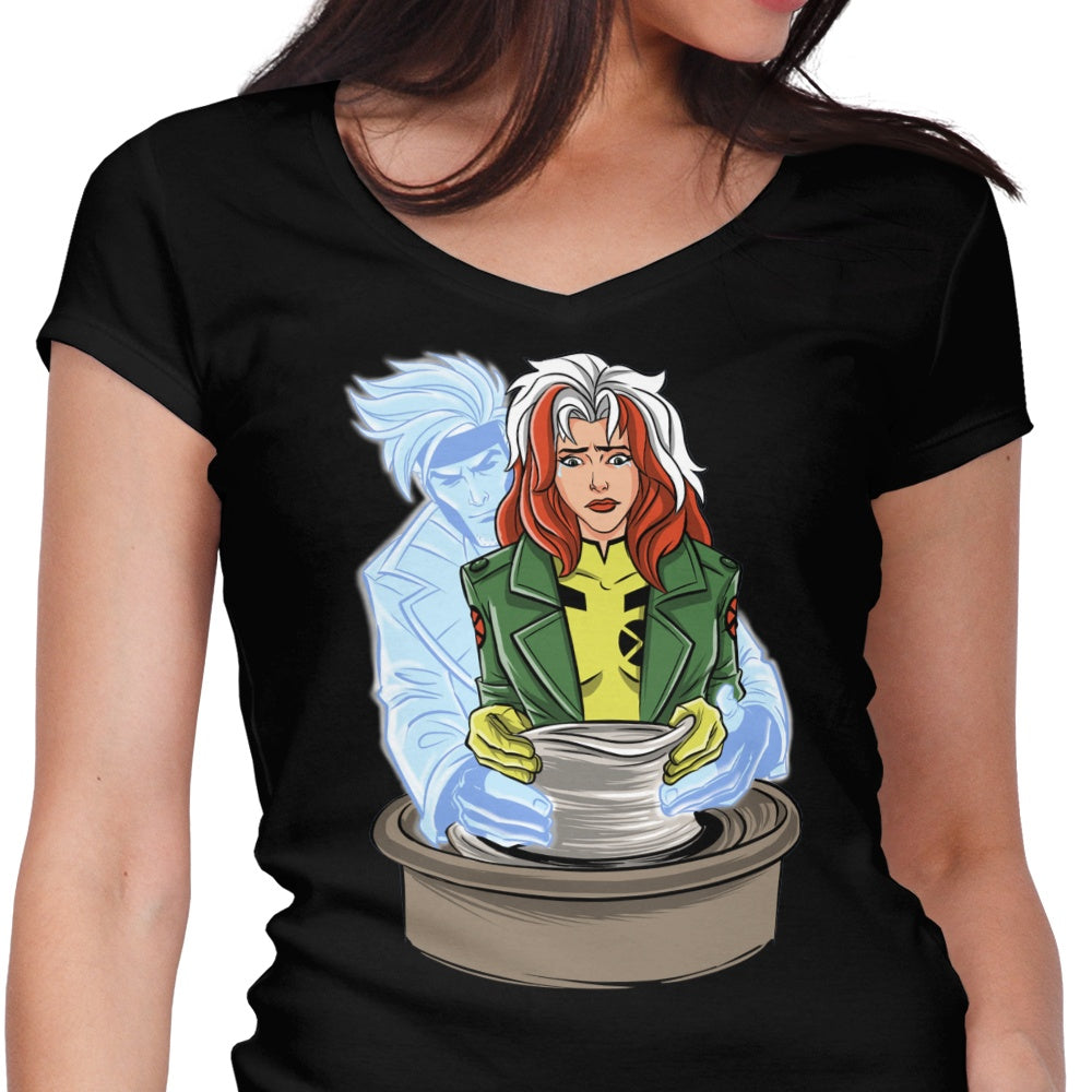 X-Ghost - Women's V-Neck