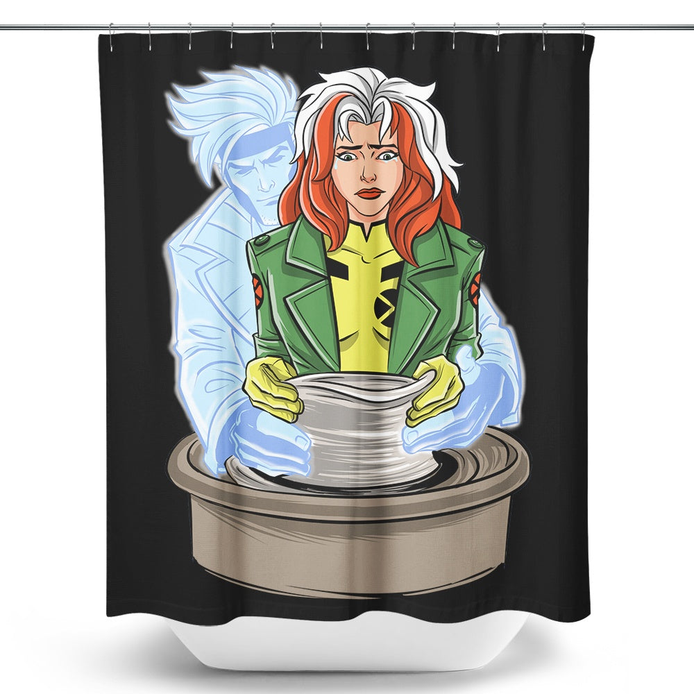 X-Ghost - Shower Curtain